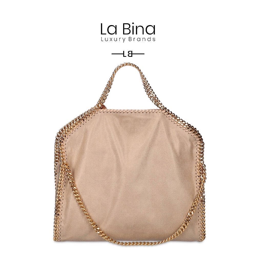 STELLA MCCARTNEY Falabella Fold-Over Tote Bag | La Bina